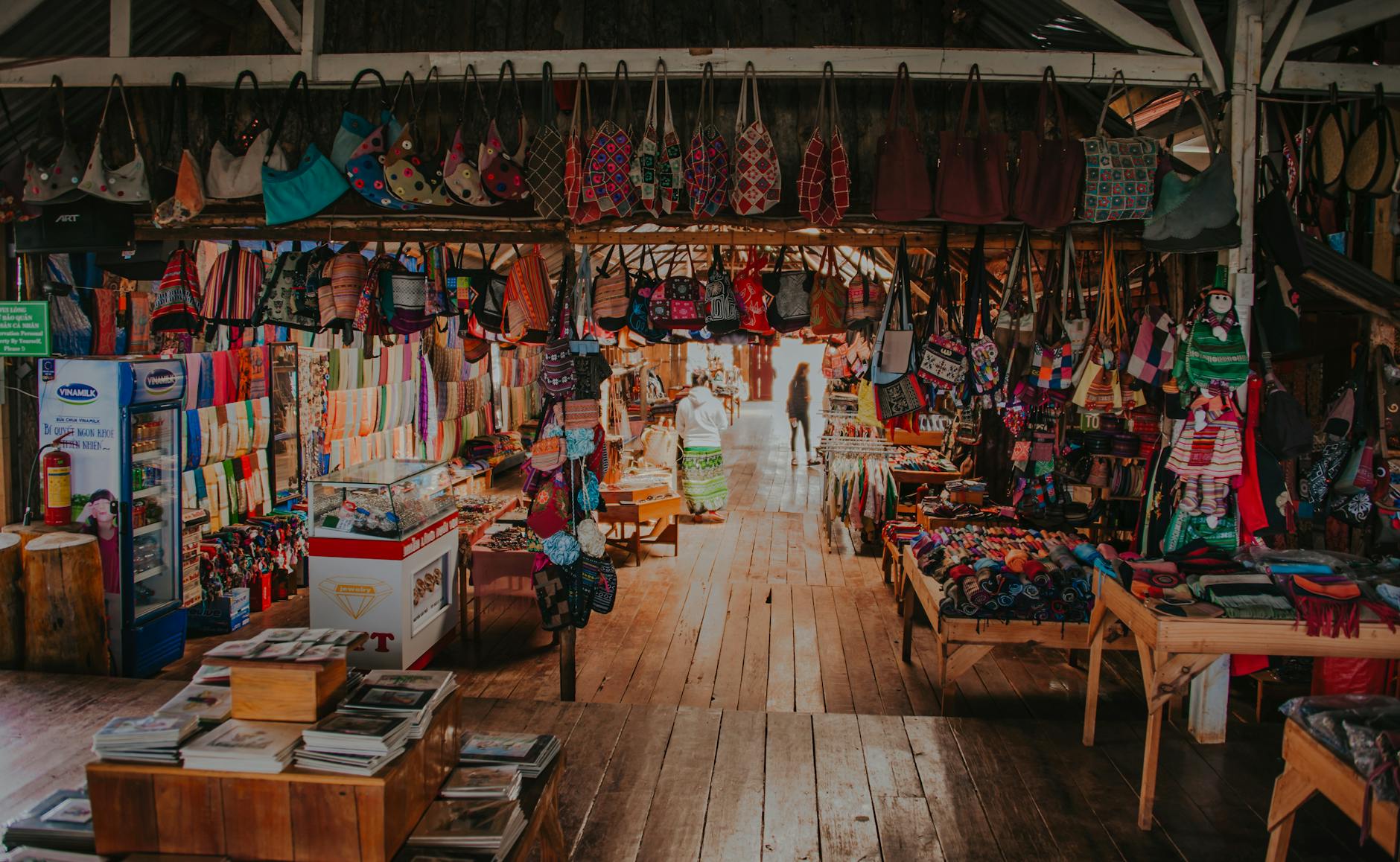 Meditation items on a wooden floor